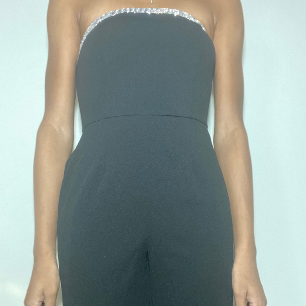 Crystal Doll Black and silver Jumpsuit